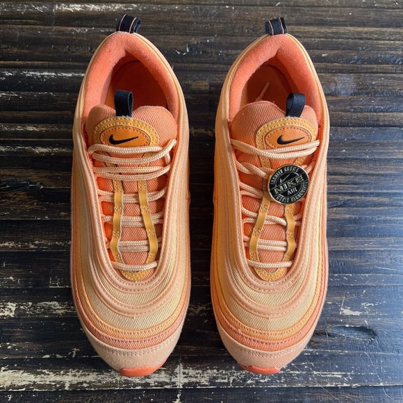 Nike Air Max 97 LA City Special Sneaker 'Orange' DH0144-800 Men's Size 8 - Picture 4 of 7